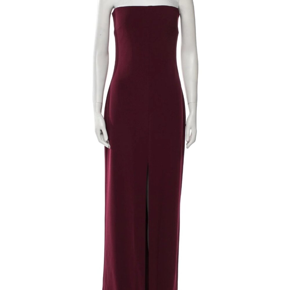 Solace London Strapless Long Dress